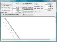 Screenshot von Papier Lineal drucken 1.0.